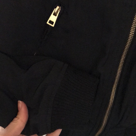 Black bomber jacket - Picture 3 of 5